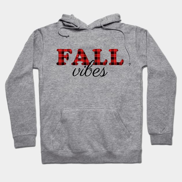 Fall Vibes - Buffalo Print Hoodie by LittleMissy